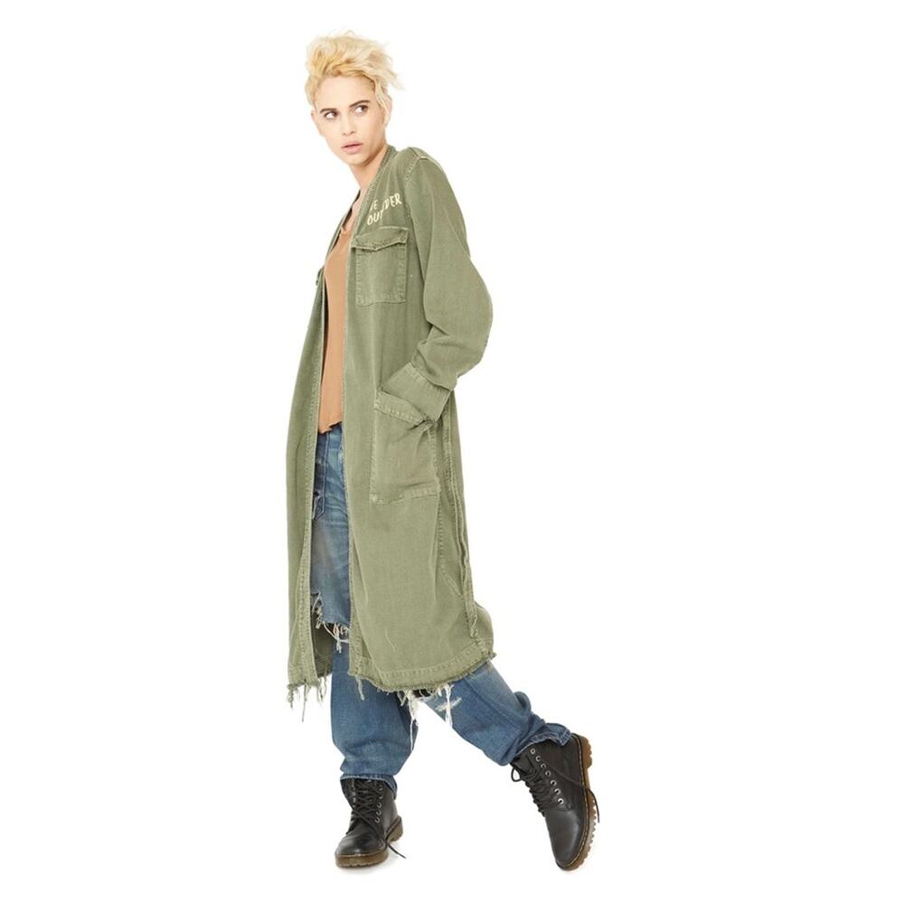 Free People x Sandrine Rose - NWT Army Long Jacket - Picture 9 of 16